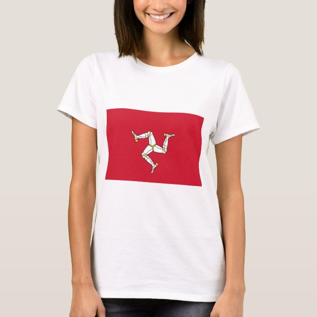 Flag of the Isle of Man T-Shirt (Front)