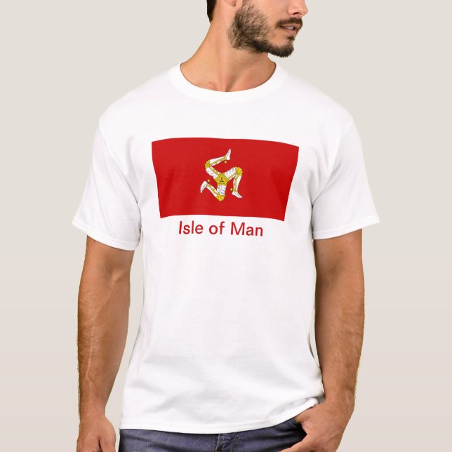Flag of  the Isle of Man T-Shirt (Front)