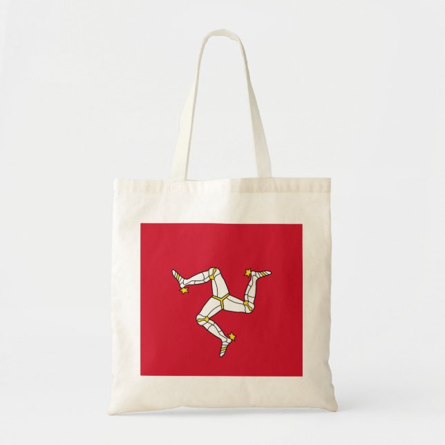 Flag of the Isle of Man Tote Bag (Front)