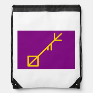 Flag of the Isle of Sessrumnir Drawstring Bag