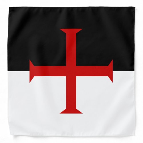 Flag of the Knights Templar Bandana