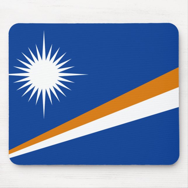 Flag of the Marshall Islands Mousepad (Front)