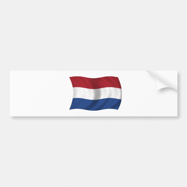 Flag of the Netherlands Bumper Sticker (Front)