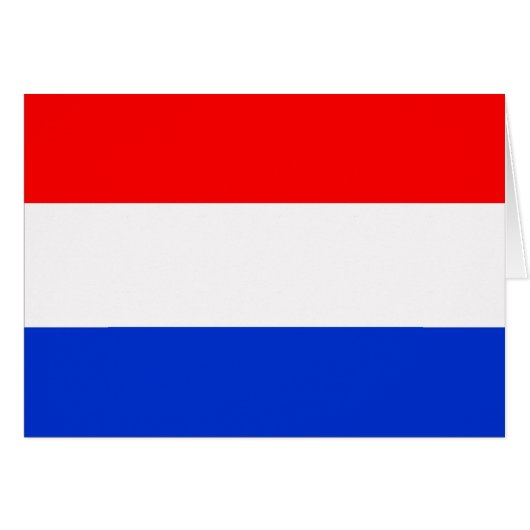 Flag of the Netherlands Cards (Front Horizontal)