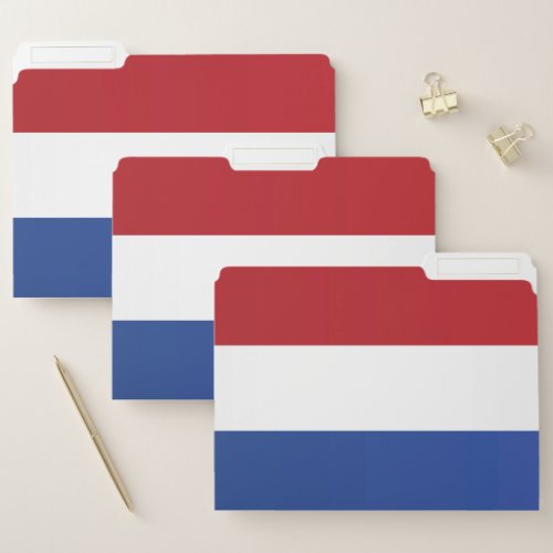 Flag of the Netherlands File Folder