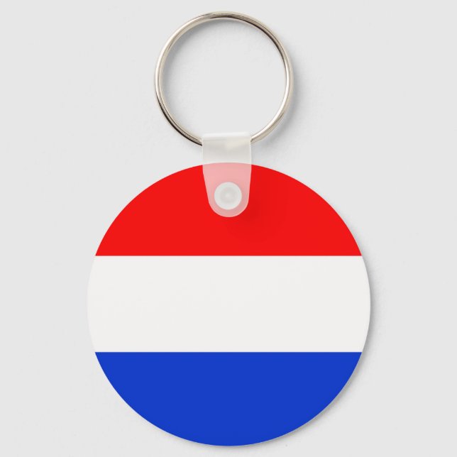 Flag of the Netherlands Keychain (Front)