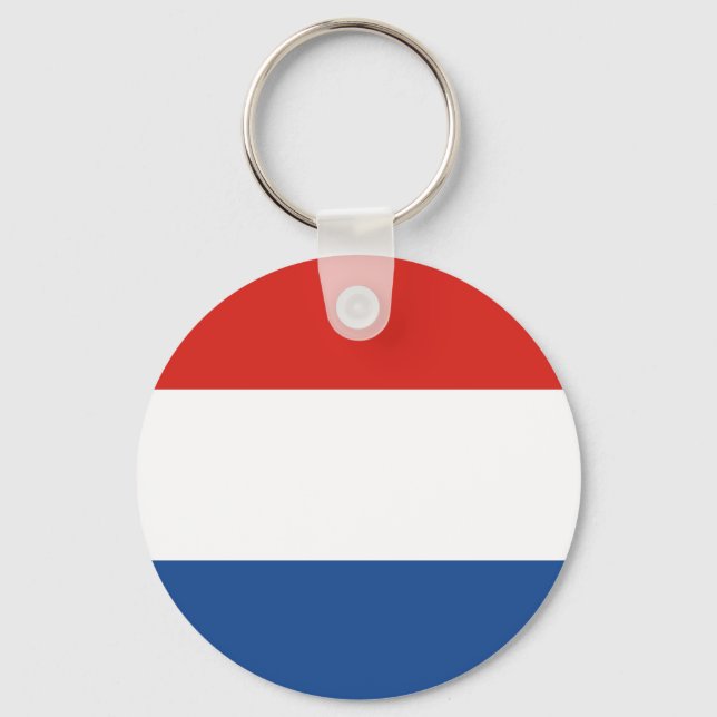 Flag of the Netherlands Keychain (Front)
