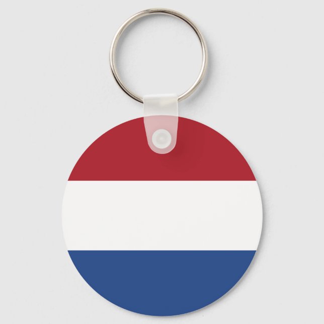 Flag of the Netherlands Keychain (Front)