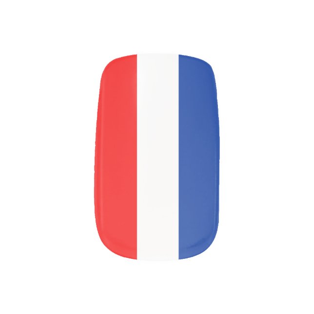 Flag of The Netherlands Minx Nail Wraps (Right Thumb)