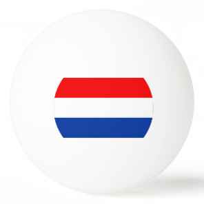 Flag of The Netherlands Ping Pong Ball