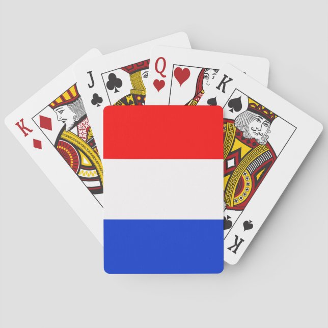 Flag of the Netherlands Poker Cards (Back)