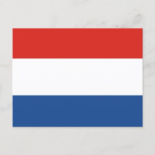 Flag of the Netherlands Postcard