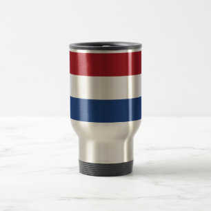 Flag of the Netherlands Travel/Commuter Mug