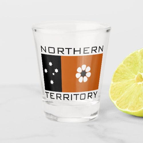 Flag of the Northern Territory AUSTRALIA Shot Glass