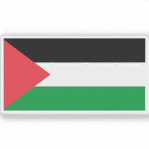 Flag of the Palestinian Authority (1994–present) Sticker