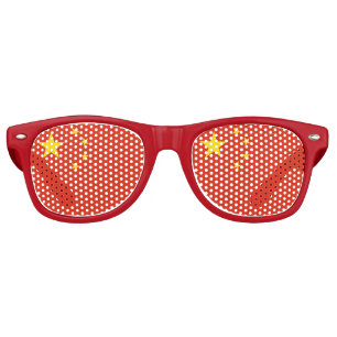 Flag of the People's Republic of China - 中华人民共和国国旗 Retro Sunglasses