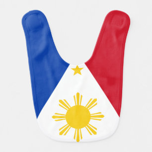 Flag of the Philippines Baby Bib