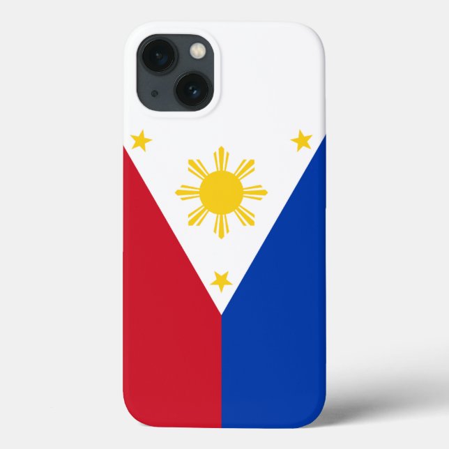 Flag of the Philippines Case-Mate iPhone Case (Back)