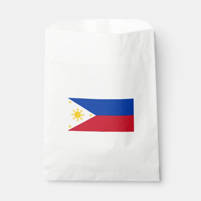 Flag of the Philippines Favor Bag (Front)