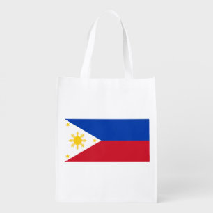 Flag of the Philippines Grocery Bag
