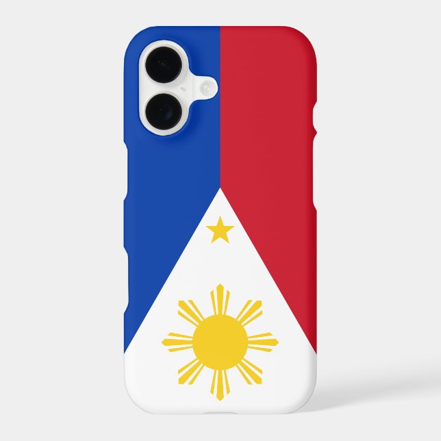 Flag of the Philippines Iphone Case (Back)