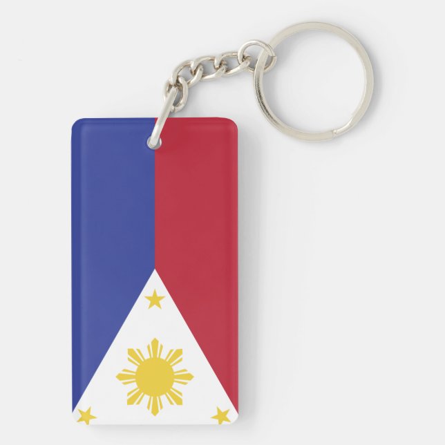 Flag of the Philippines Keychain (Back)