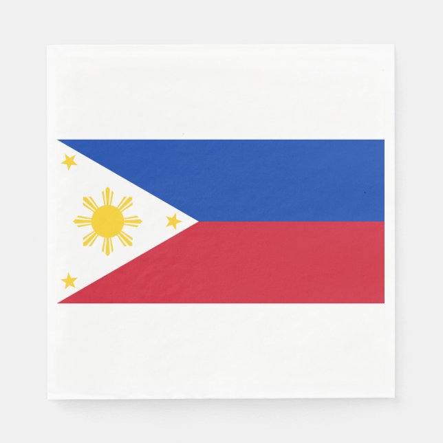 Flag of the Philippines Napkins (Front)