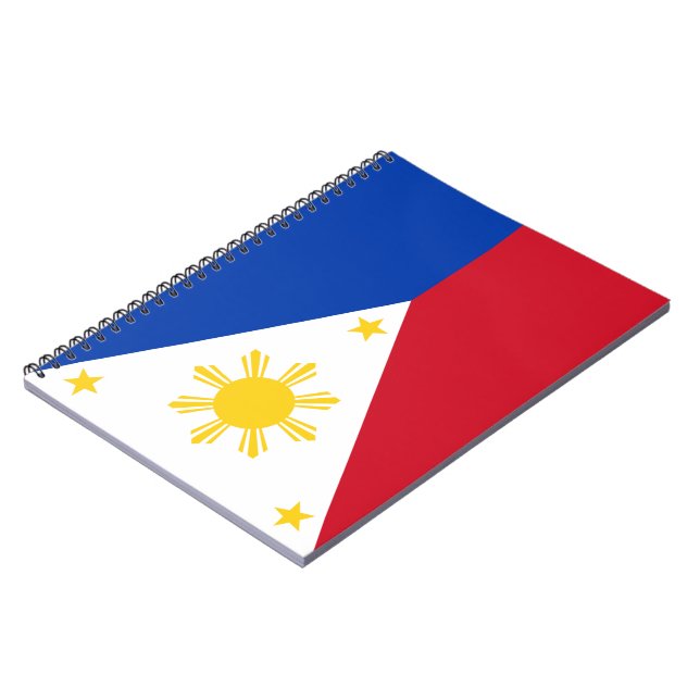 Flag of the Philippines Notebook (Left Side)
