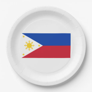 Flag of the Philippines Paper Plates