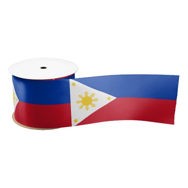 Flag of the Philippines Satin Ribbon (Spool)