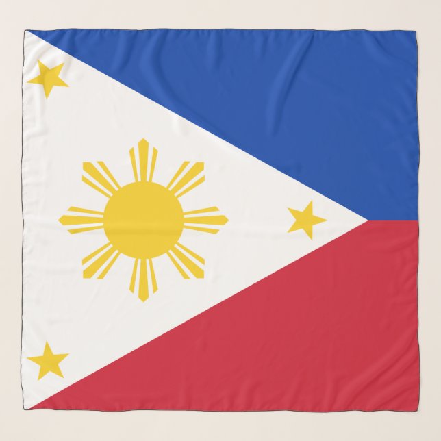 Flag of the Philippines Scarf (Front)