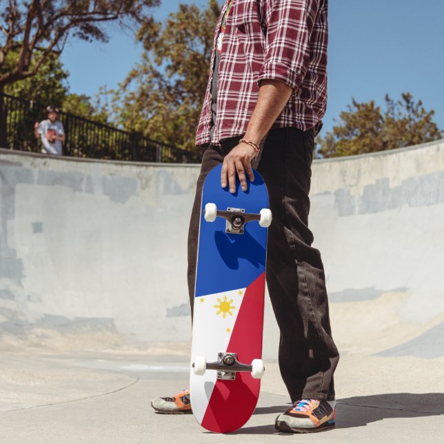 Flag of the Philippines Skateboard (Outdoor 2)