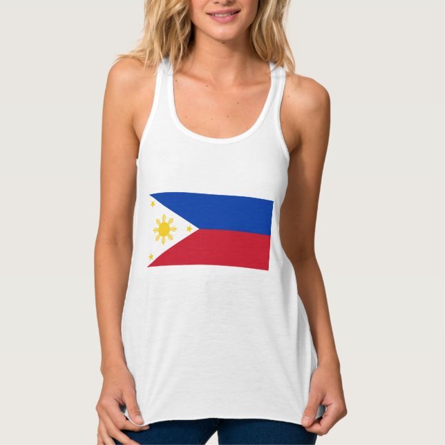Flag of the Philippines Tank Top (Front)
