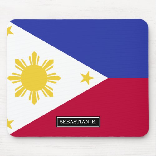 Flag of the Phillipines Mouse Pad