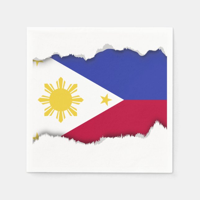 Flag of the Phillipines Napkins (Front)