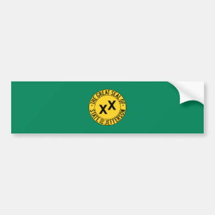 Flag of the Proposed U.S. State of Jefferson Bumper Sticker