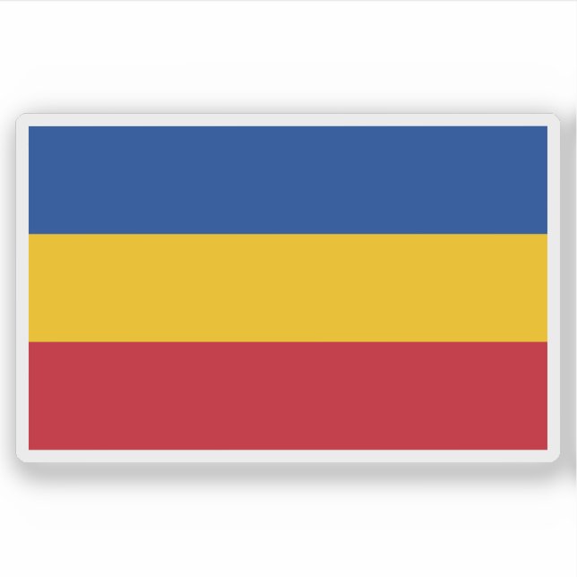 Flag of the province of Los Santos, Panama Sticker (Front)