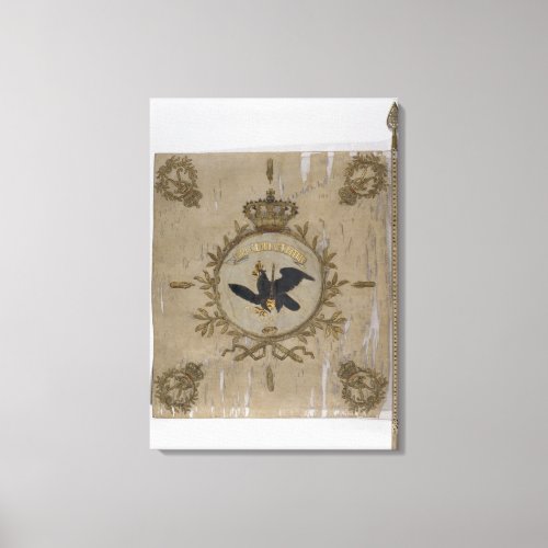 Flag of the Prussian Infantry Canvas Print