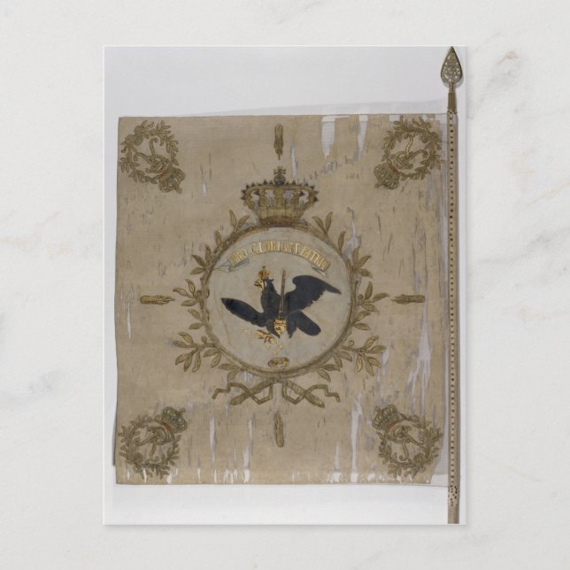 Flag of the Prussian Infantry Postcard (Front)