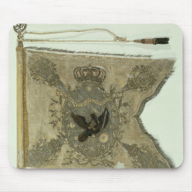 Flag of the Prussian Infantry under Frederick Mouse Pad (Front)
