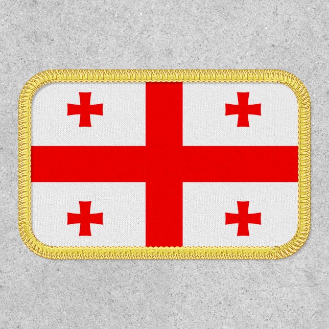 Flag of the Republic of Georgia Patch (Front)