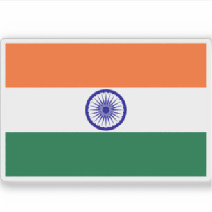 Flag of the Republic of India Sticker