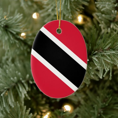 Flag of the Republic of Trinidad and Tobago Ceramic Ornament