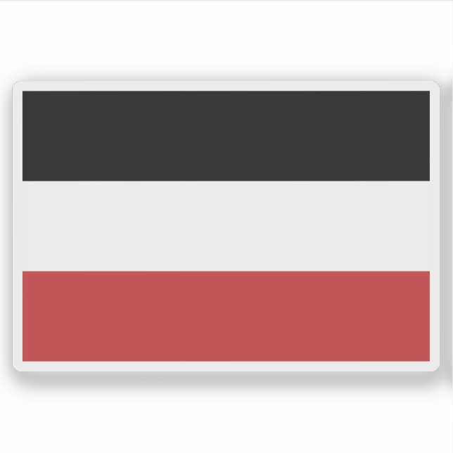 Flag of the Republic of Upper Volta (Burkina Faso) Sticker (Front)