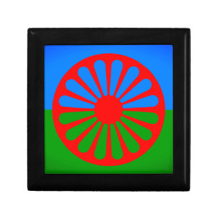 Flag of the Romani people Gift Box
