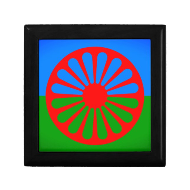 Flag of the Romani people Gift Box (Front)