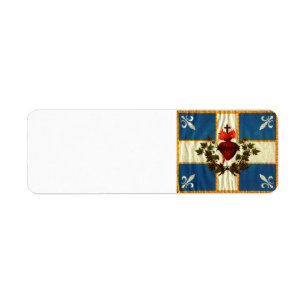 Flag of the Sacred Heart Label