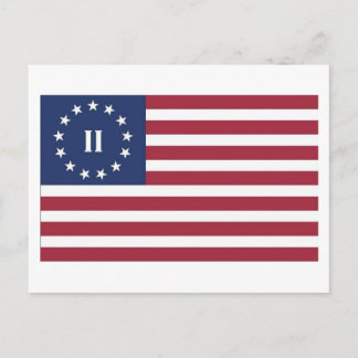 Flag of the Second American Revolution Postcard