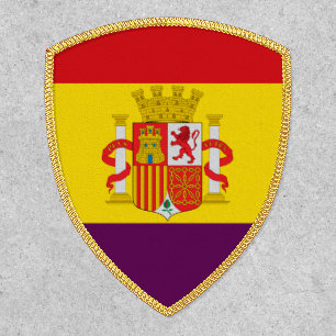 Flag of the Second Spanish Republic, 1931-39 Patch