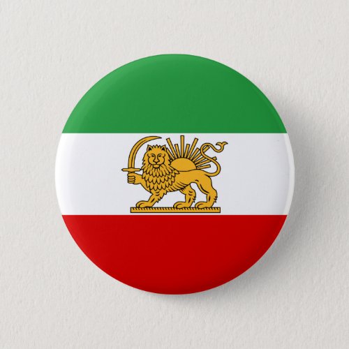 Flag of the Shah of Iran 1964_1980 شیر و خورشید Button